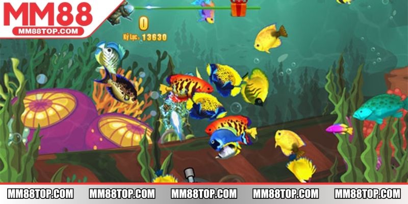 Nhiều chủ đề đại dương được lồng ghép trong các tựa game